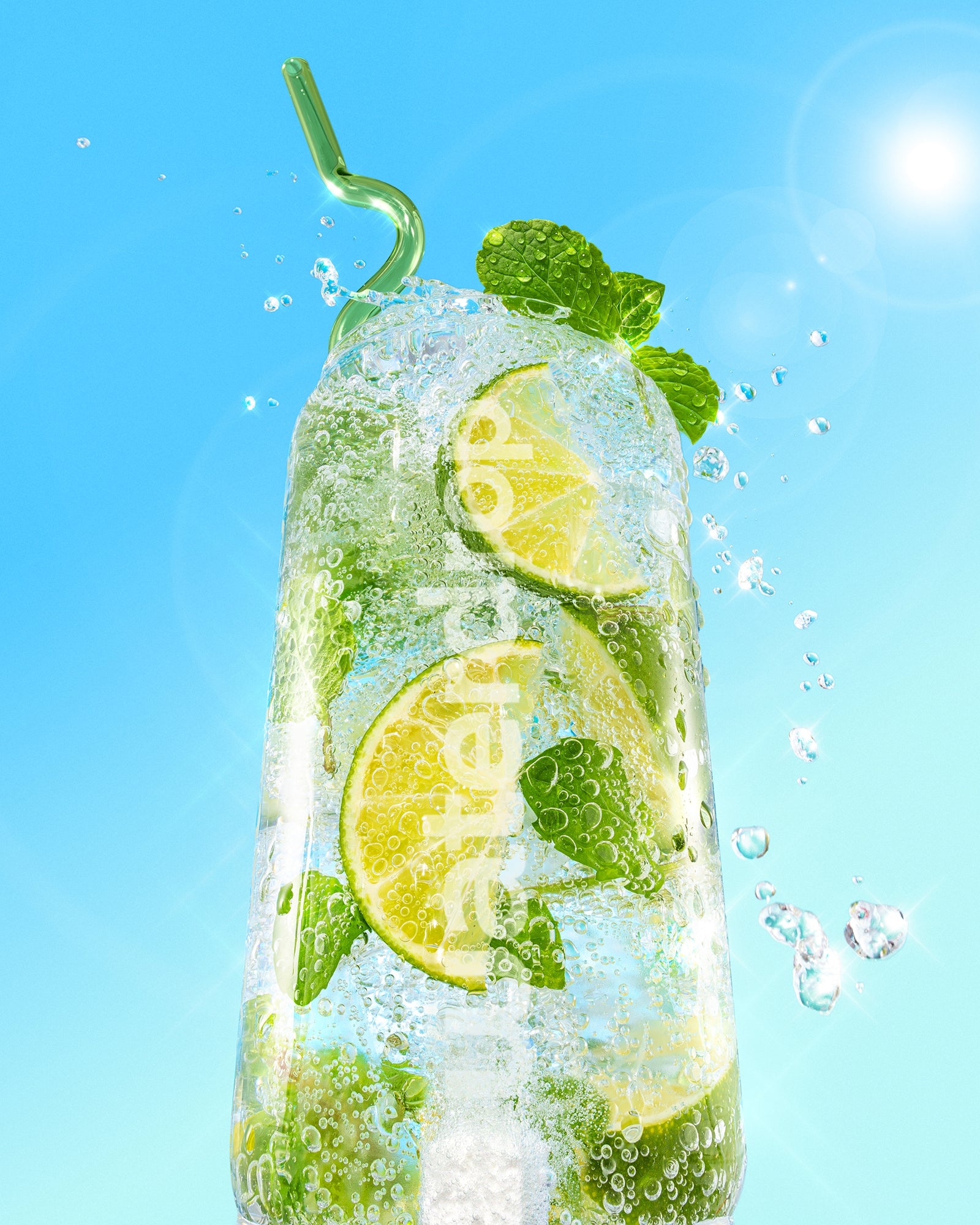 Mojito Staklene Slamčice